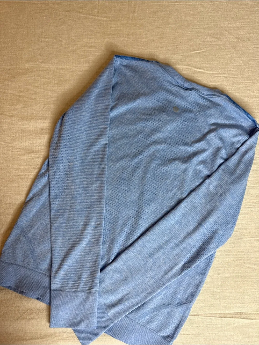 lululemon athletica Light Blue Crew Sweatshirt